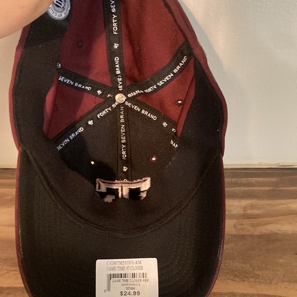 Texas A & M Fitted Stretch Fit Hat - Picture 8 of 9